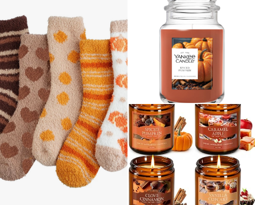 Fuzzy & Cozy Finds For Fall cover photo collage