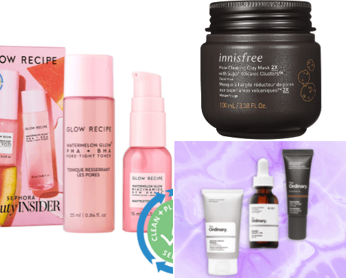 All Skin Types Products cover photo collage