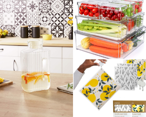 Fridge Organization Essentials cover photo collage