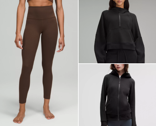 Lululemon Faves cover photo collage