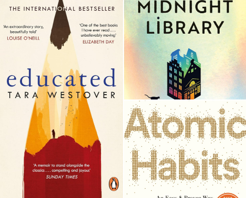 Book Reccomendations cover photo collage