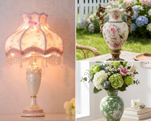 Vintage Vases & Lamps - You'll Love cover photo collage