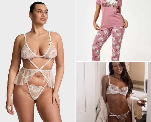Whispers of Elegance: My Enchanted Lingerie Collection cover photo collage