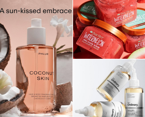 Body care🧼 cover photo collage