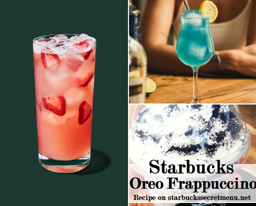 My Favorite Drinks List ☕💧✨ cover photo collage