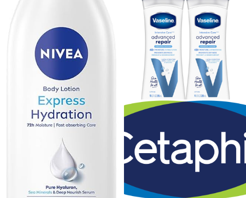Best Body Lotions for Dry Skin 🧴✨ cover photo collage