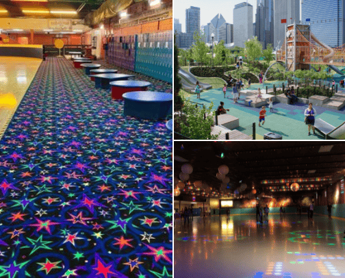 Favorite Roller Skating Spots cover photo collage