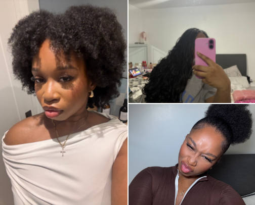 Black Girl Hair Guide 👱🏾‍♀️🎀 cover photo collage