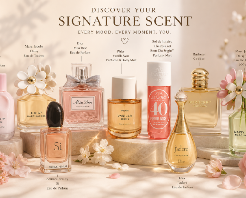 ✧･ﾟ: Must-Have Women Fragrances :･ﾟ✧ cover photo collage