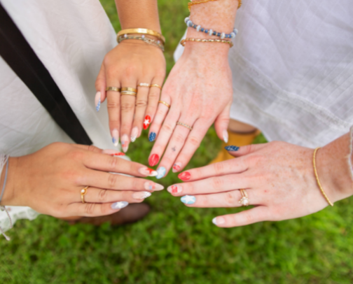 nail products cover photo collage