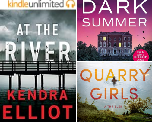 Summer Thrillers cover photo collage