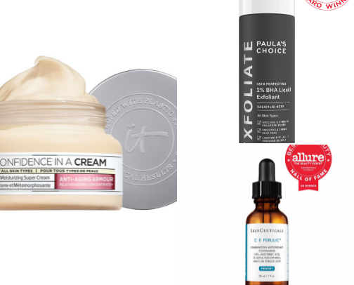 Skincare over 50 cover photo collage