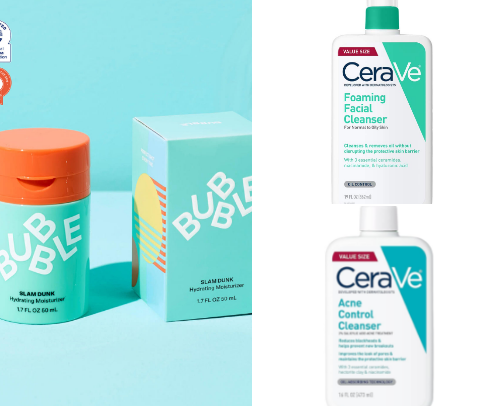 affordable skin care finds! cover photo collage