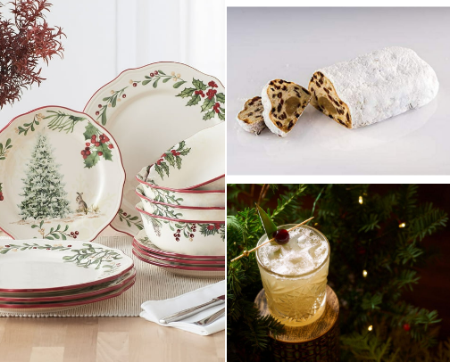 Festive Flavors and Décor Hints cover photo collage