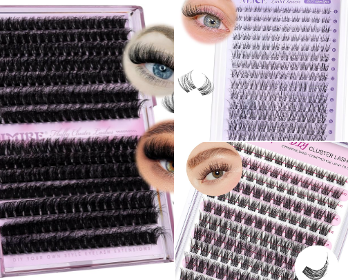 Best Amazon lash cluster essentials cover photo collage