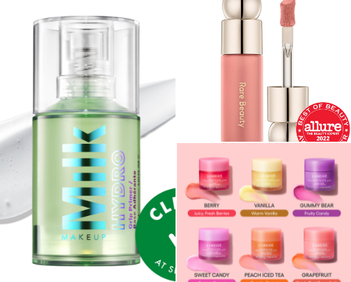 Makeup and skincare for everyday use cover photo collage