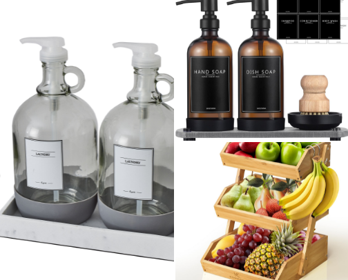 Home organization cover photo collage