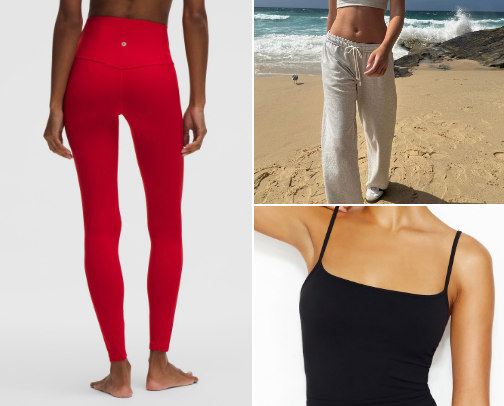 Teen girl clothing essentials cover photo collage