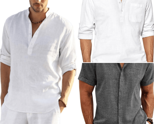 Men's Clothes for your Vacation cover photo collage