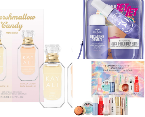 Sephora gift sets under $80 cover photo collage