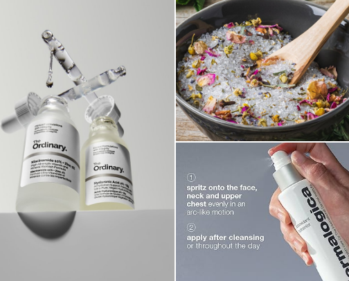 Skincare that actually works cover photo collage