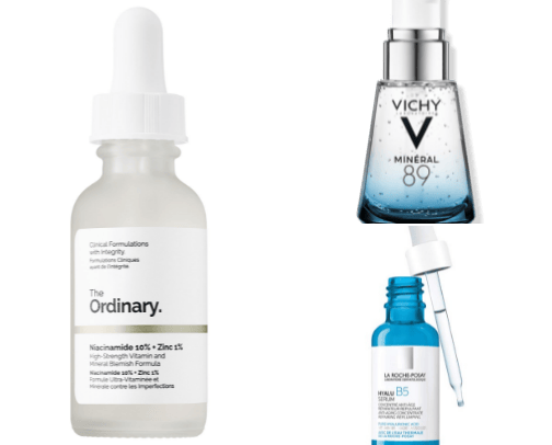 Skincare cover photo collage