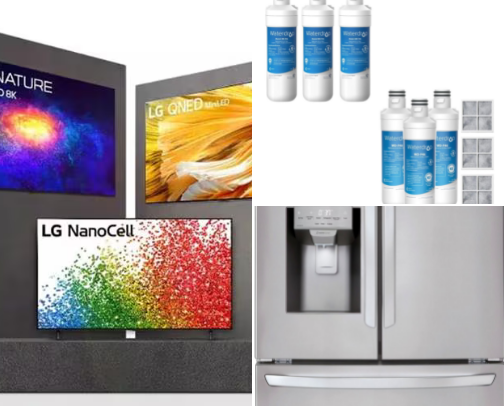 LG Appliance a very heavy duty very ergonomic designs and very durable cover photo collage