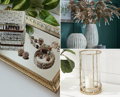 Coffee Table Centerpiece | Cozy Luxury  ✨ cover photo collage