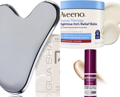 Skincare for all ages cover photo collage