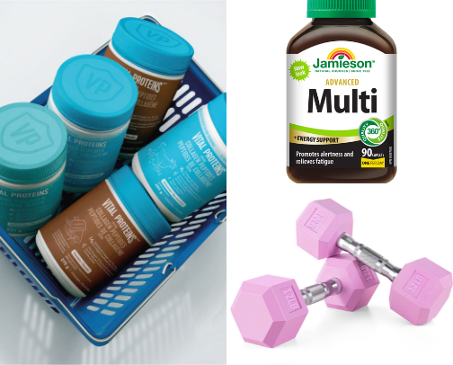 Let's get healthy 💪 cover photo collage