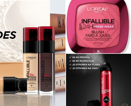 L'Oreal Paris 🌷 cover photo collage