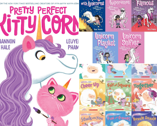 My Daughter's Bookshelf (elementary aged) cover photo collage