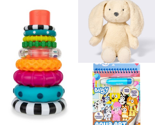 Toddler/Baby Easter Basket Stuffers cover photo collage