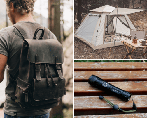 Hiking essentials 🏞 🌄 All you need on a hike cover photo collage