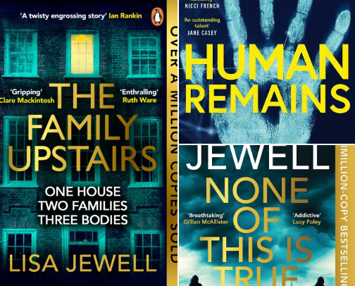 Must have thrillers cover photo collage