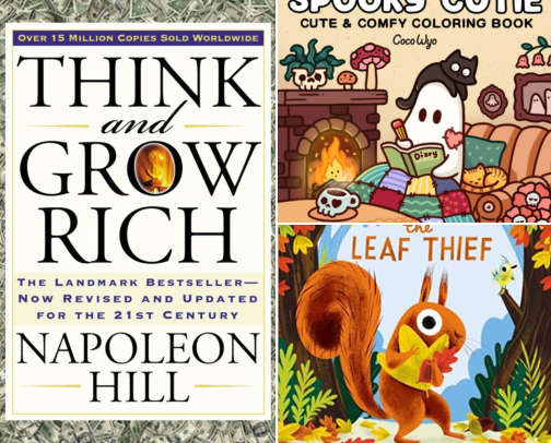 My favorite book recs cover photo collage