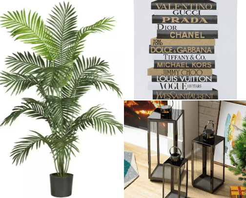 Living room decor cover photo collage