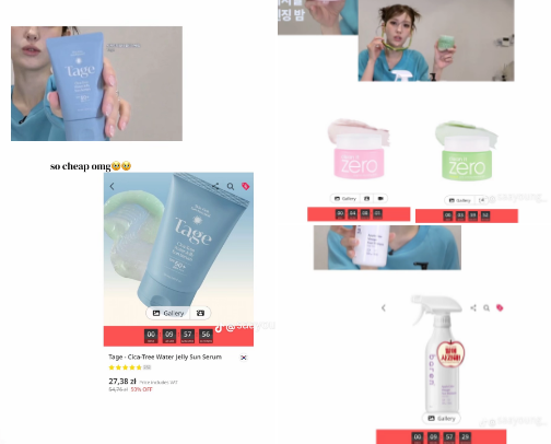 Beauty Products Used by K-Pop Idol Somi 🌼 cover photo collage