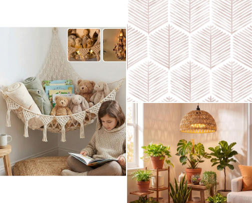 Boho Home Decor Finds: Cozy, Chic & Effortlessly Stylish cover photo collage