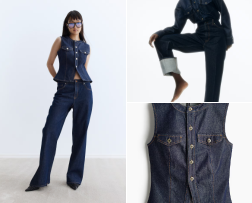 H&M 2025 cover photo collage