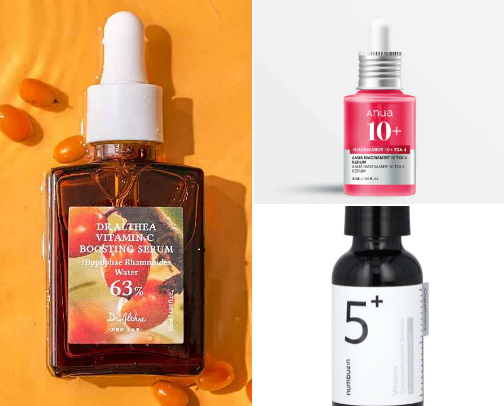 Dark Spots Serum cover photo collage