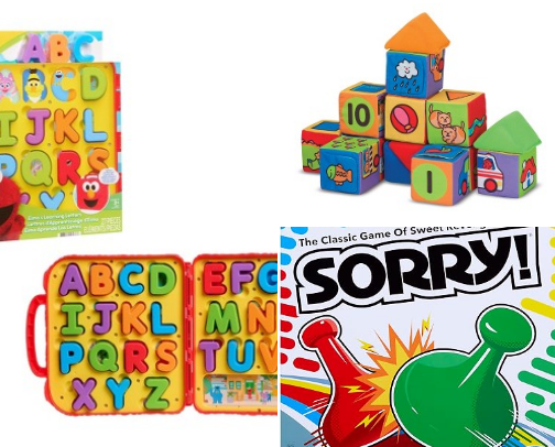 Kids must have toys cover photo collage