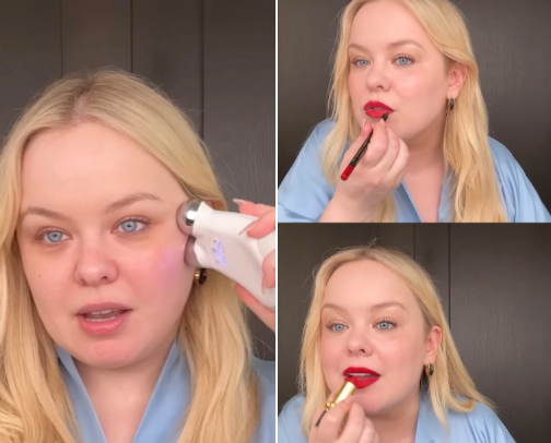 Dearest Gentle Reader: Nicola Coughlan’s Beauty Secrets Revealed cover photo collage