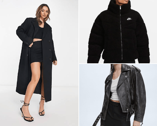 Coats/jackets cover photo collage