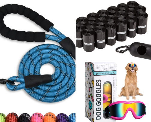 Dog Mom 101 must haves! cover photo collage