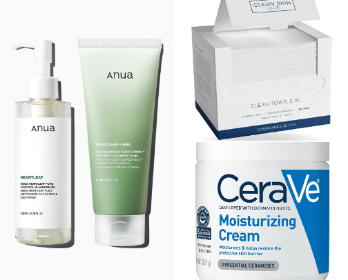 Skincare Must Haves cover photo collage