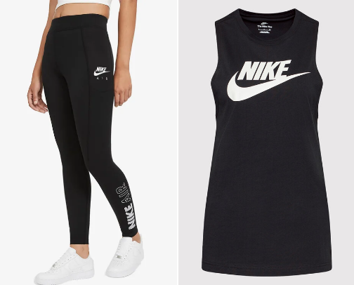 Nike Style & Essentials. Just Do It cover photo collage
