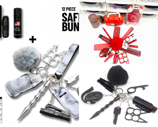 MOST PREFERRED SAFETY KEYCHAIN cover photo collage
