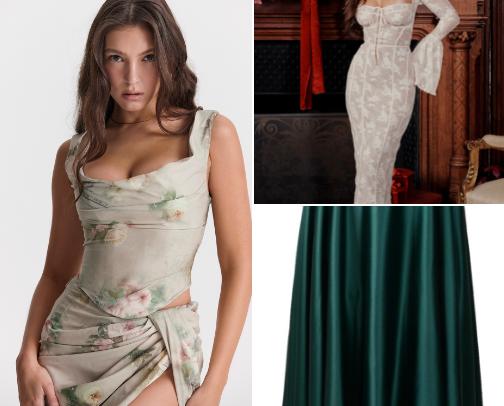 Bridgerton inspired dresses 🥹🕊️ cover photo collage