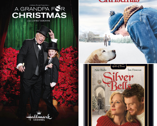 my favorite Christmas movies cover photo collage